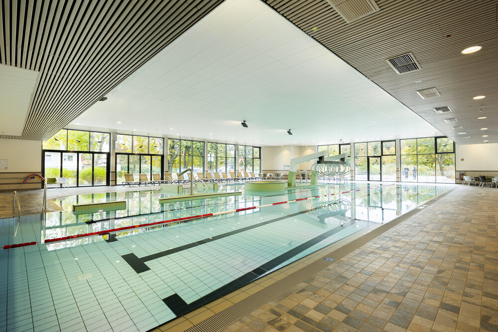 Attraktionsbecken im Stadtbad